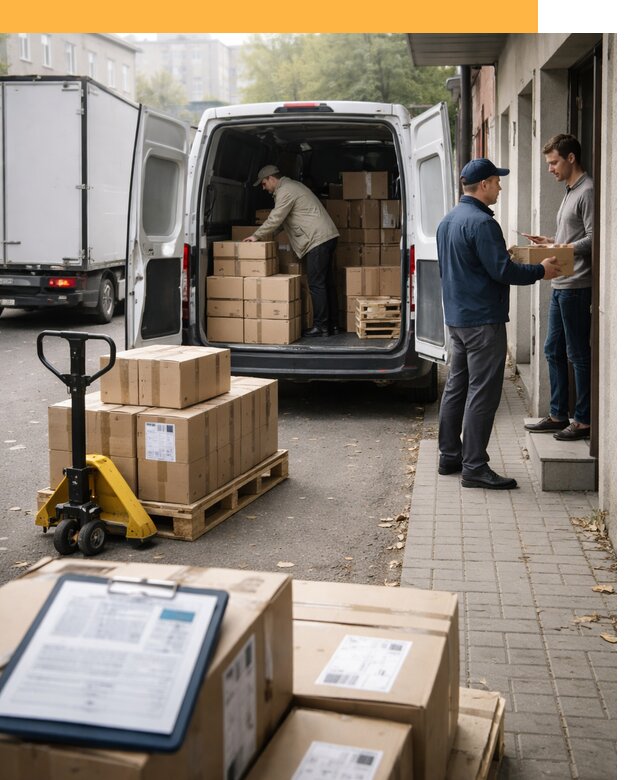 Доставка грузов от двери до двери с таможней от 47849 руб.
