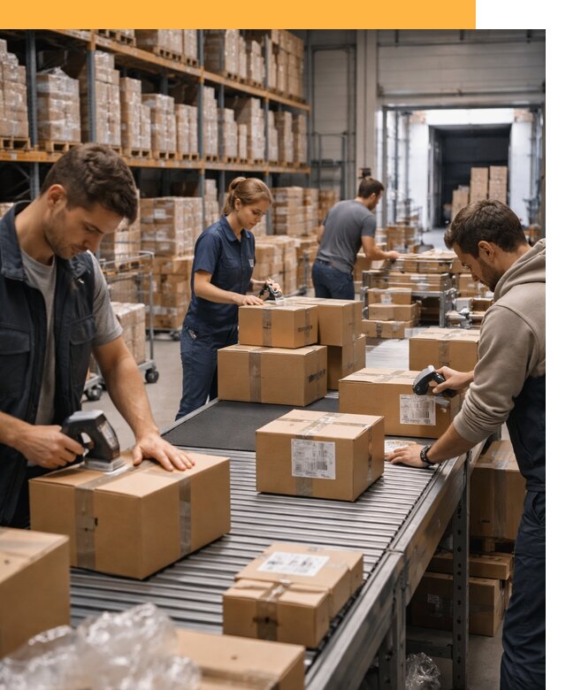 Доставка товаров для маркетплейсов от двери до склада от 7975