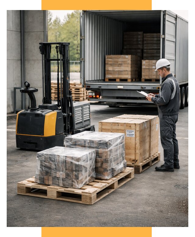 Доставка оборудования из Европы под ключ от 47849 р. | СетСервис-Кту