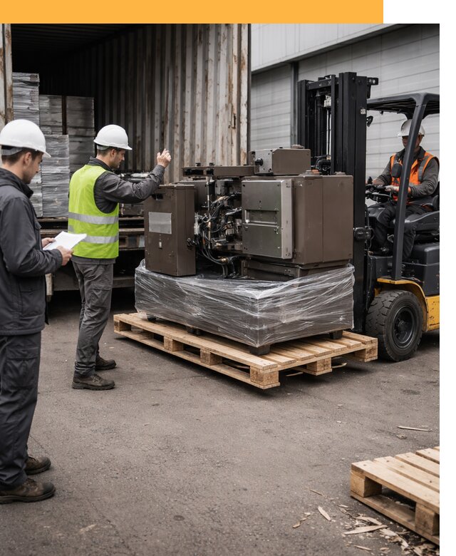 Доставка промышленного оборудования из Европы от 47849