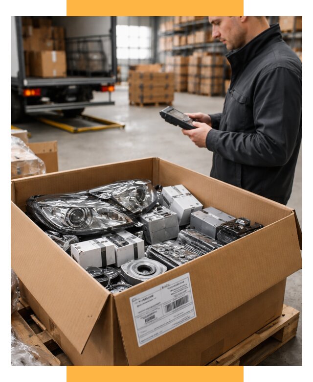 Доставка автозапчастей из Европы под ключ от 13291 р. | СетСервис-Кту