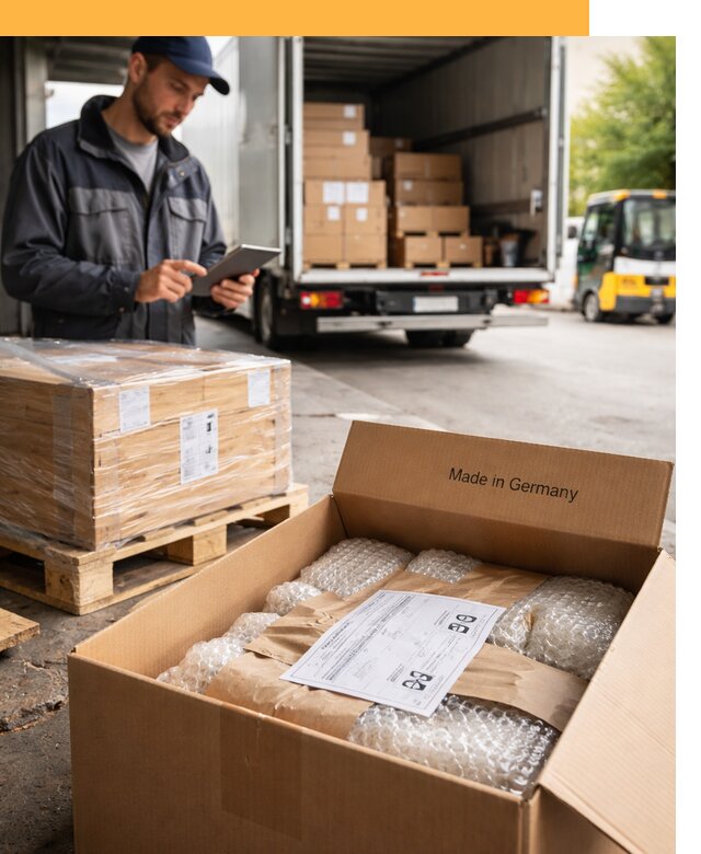 Доставка грузов из Германии от 47849 руб с таможенным оформлением