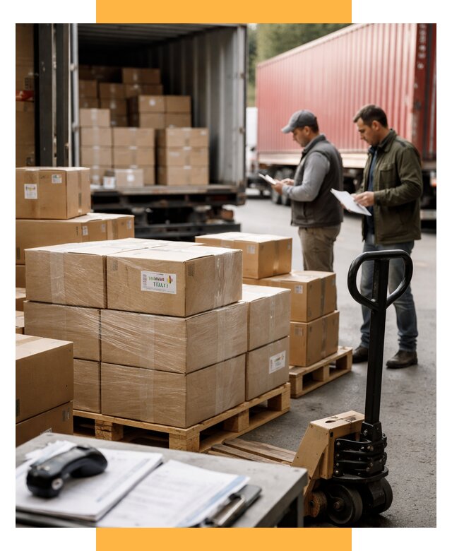 Доставка грузов из Италии в Россию от 19139 р. СетСервис-Кту