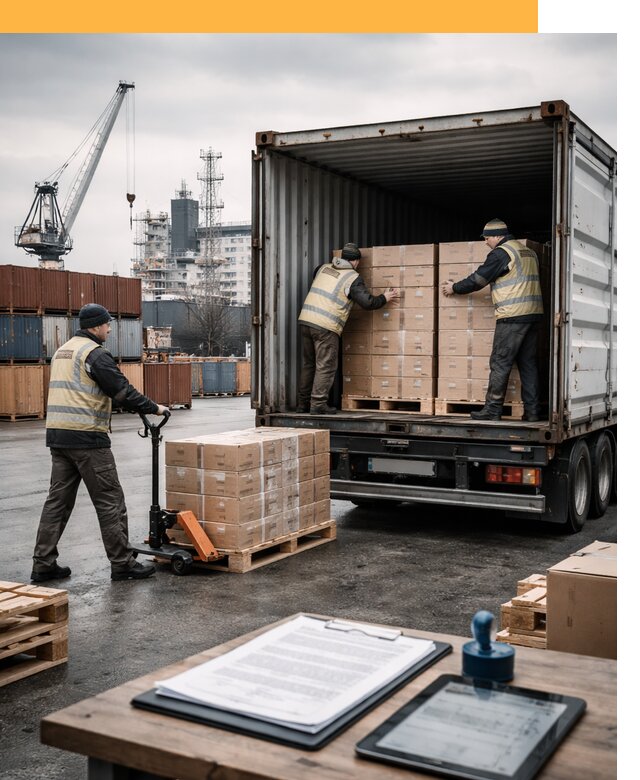 Доставка грузов из Латвии от 26583 руб, морская, авто, авиа