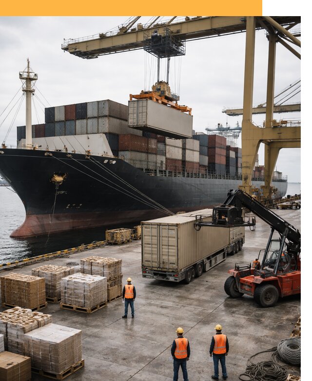 Морские перевозки из Индии: доставка FCL/LCL, таможня от 127596