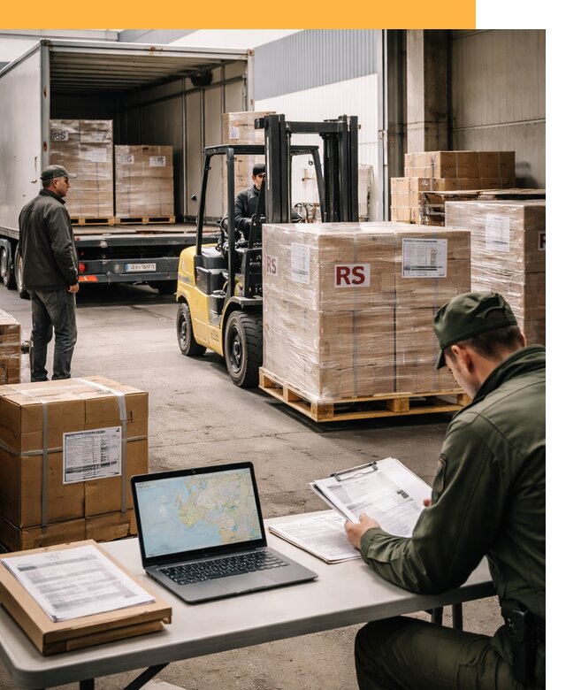 Доставка грузов в Сербию от 47849 руб, международные перевозки