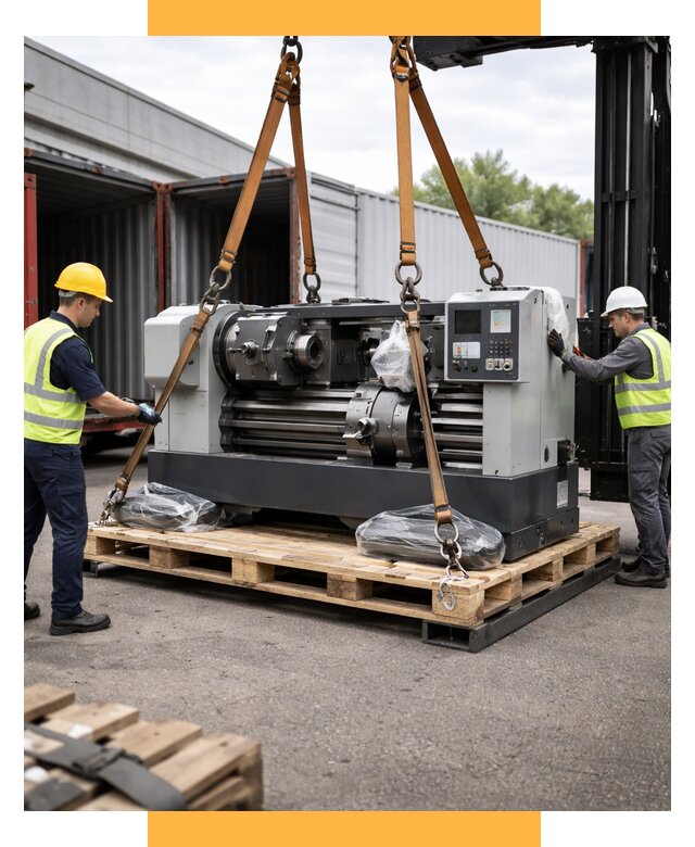 Перевозка станков и таможня от 63798 р. | СетСервис-Кту логистика