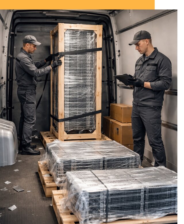 Международная перевозка серверного оборудования от 7443 руб за ед