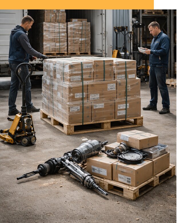 Международная перевозка автозапчастей по миру от 4785 руб