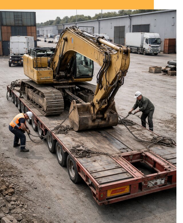 Перевозка спецтехники по России и миру от 47849 руб