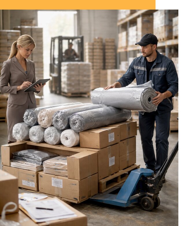 Перевозка текстиля по миру от 15950 руб. с таможней и страхованием