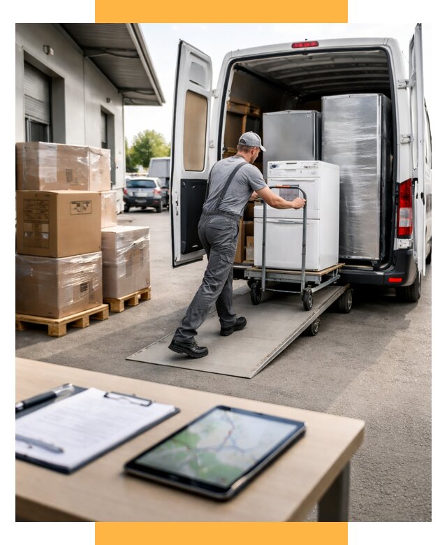 Перевозка бытовой техники от 6911 р. - логистика СетСервис-Кту