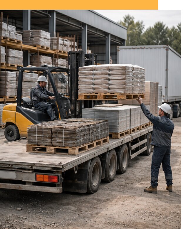 Перевозка строительных материалов по миру от 5848 руб