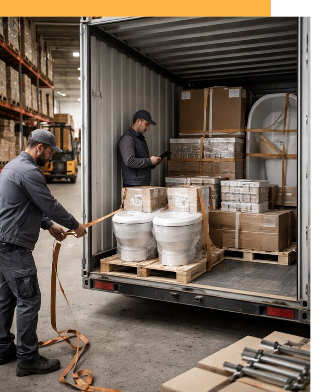 Перевозка сантехнического оборудования по России и миру от 1914