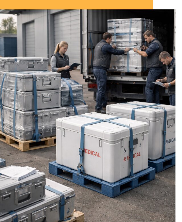 Перевозка медицинского оборудования по всему миру от 15950 руб