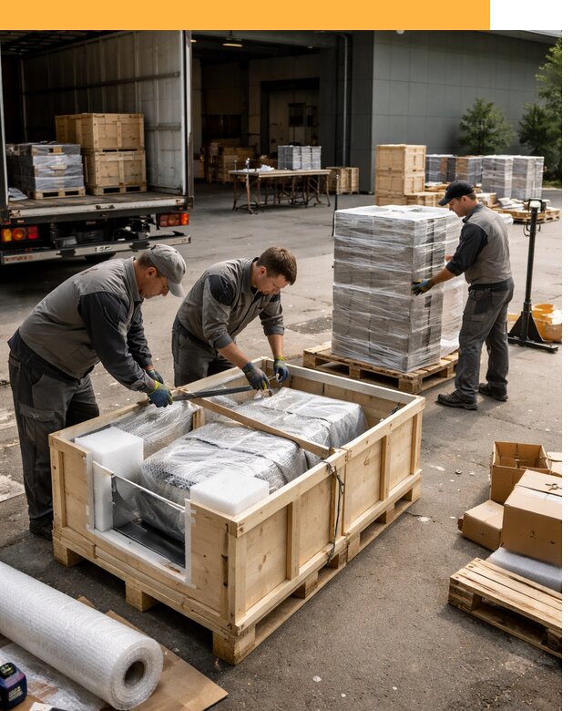 Перевозка выставочных грузов по миру от 26583 руб за м2 с таможней