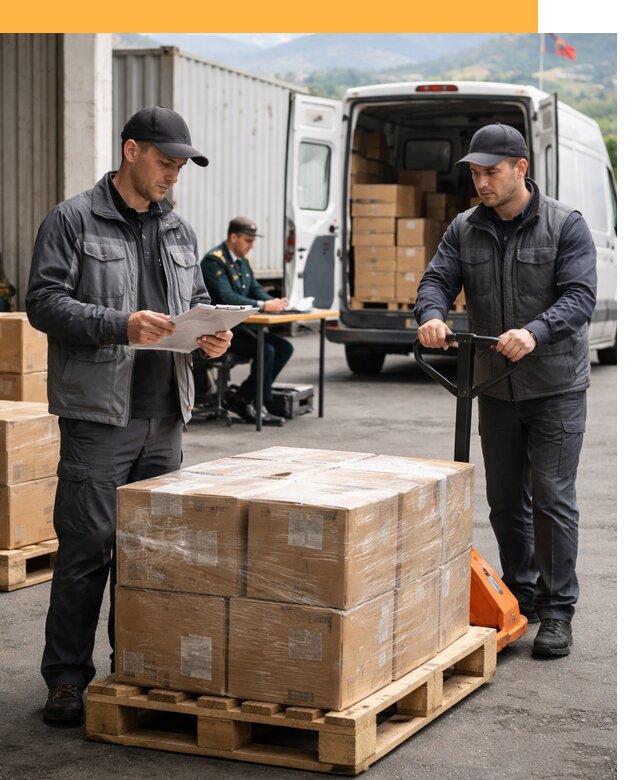 Доставка грузов через Армению, быстрая таможенная очистка от 26583