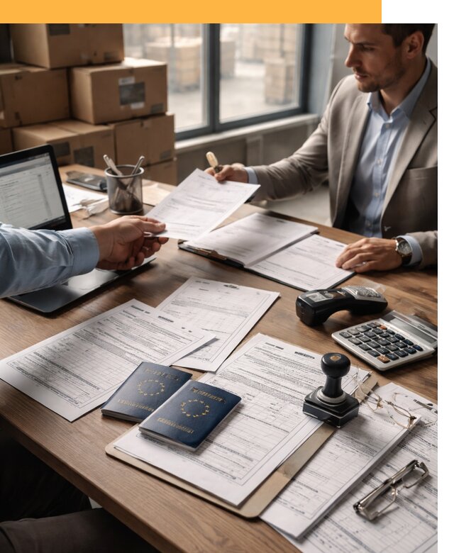 Таможенное оформление грузов из Европы от 9038 руб