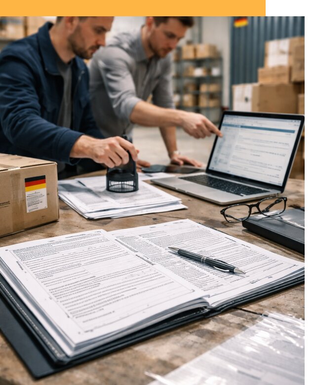 Таможенное оформление грузов из Германии от 9570 руб.