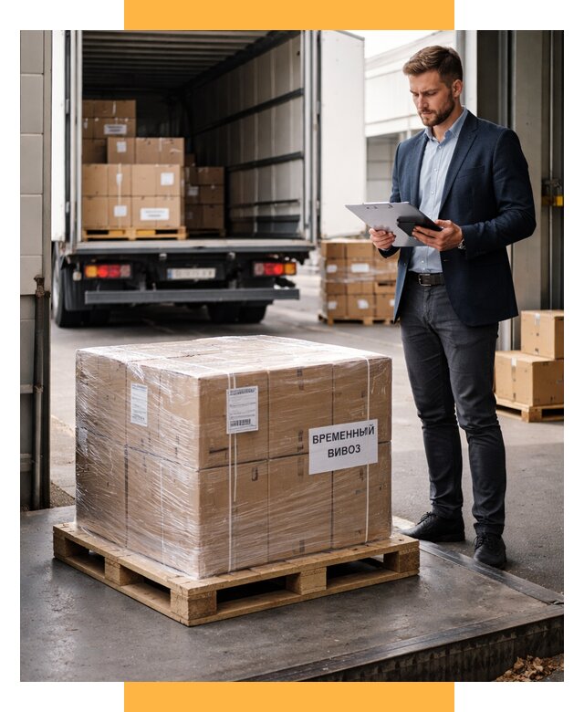 Временный вывоз товаров под ключ от 8506 р. | СетСервис-Кту
