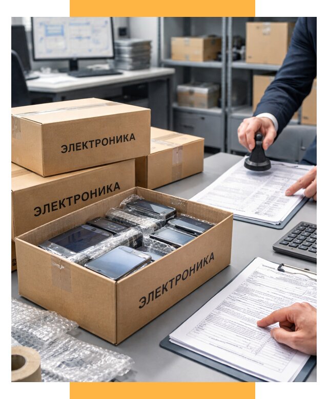 Растаможка электроники под ключ от 8506 р. СетСервис-Кту