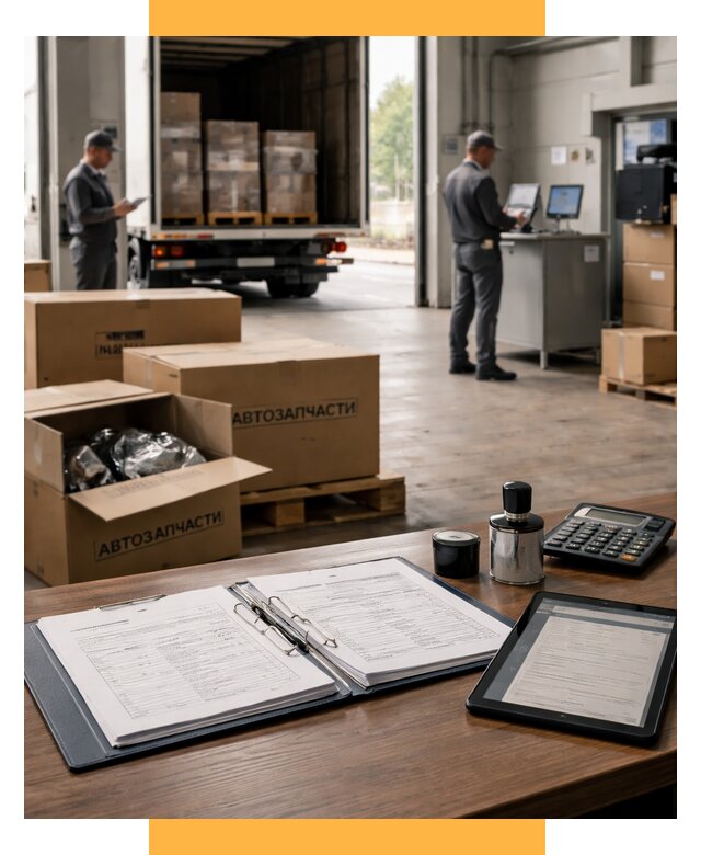 Таможенное оформление автозапчастей под ключ от 9038 р., СетСервис-Кту