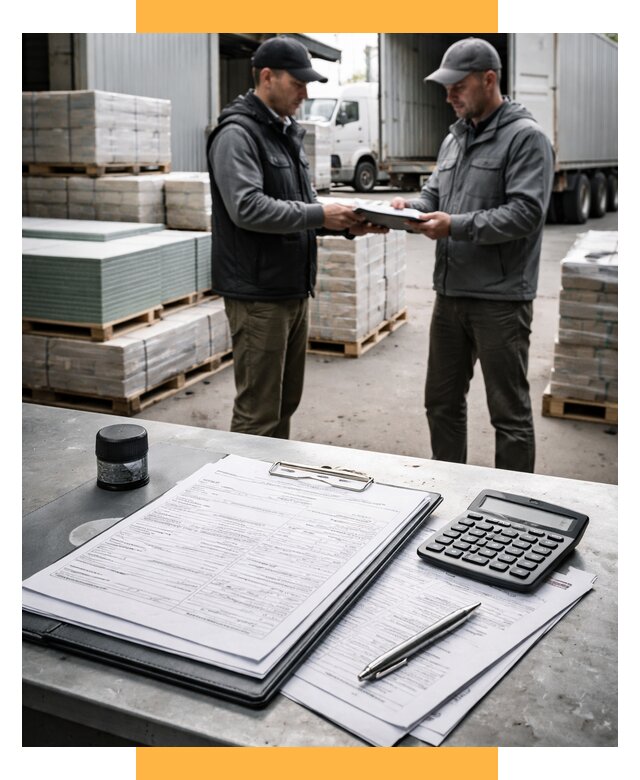 Таможенное оформление стройматериалов от 9038 р. | СетСервис-Кту